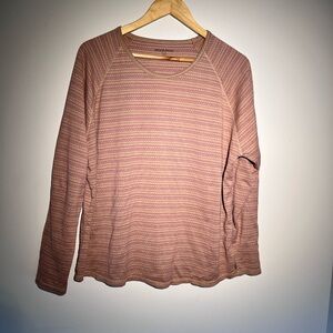 Woolrich Multicolor Patterned Cotton Long Sleeve Top SizeXL